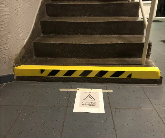 Treppe-Kennzeichnung